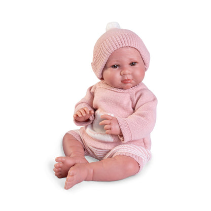 80324 Luca Sweet Reborn Baby Doll Rubber Material
