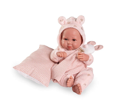 50416 Newborn Doll Luca Teddy Bear (Weighted Doll)