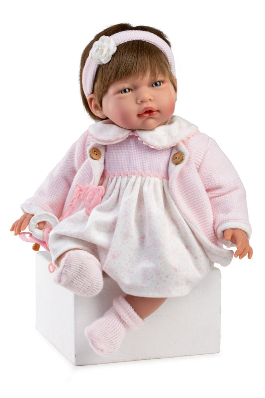 852 Anita Crying Newborn Baby Doll 42cm