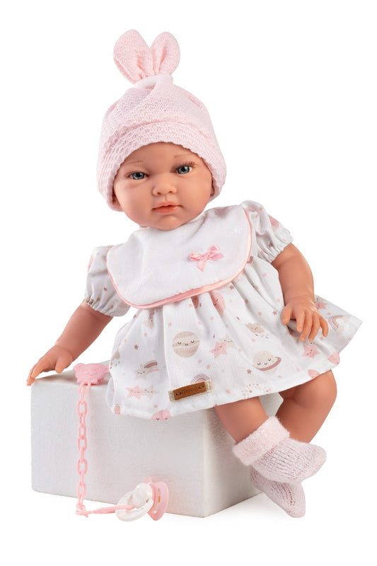 888 Vega Crying Newborn Baby Doll 42cm