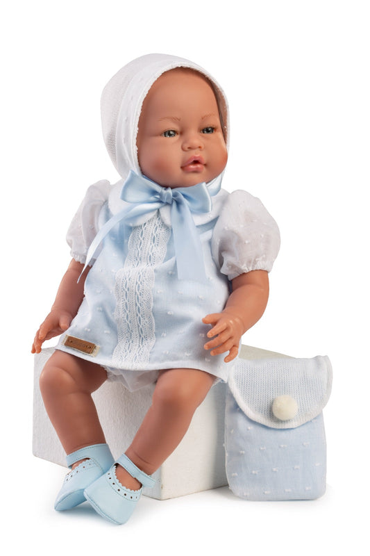 889 Lucas Crying Newborn Baby Doll 42cm