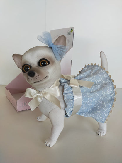 22304 Max Reborn Chihuahua Baby Blue Outfit