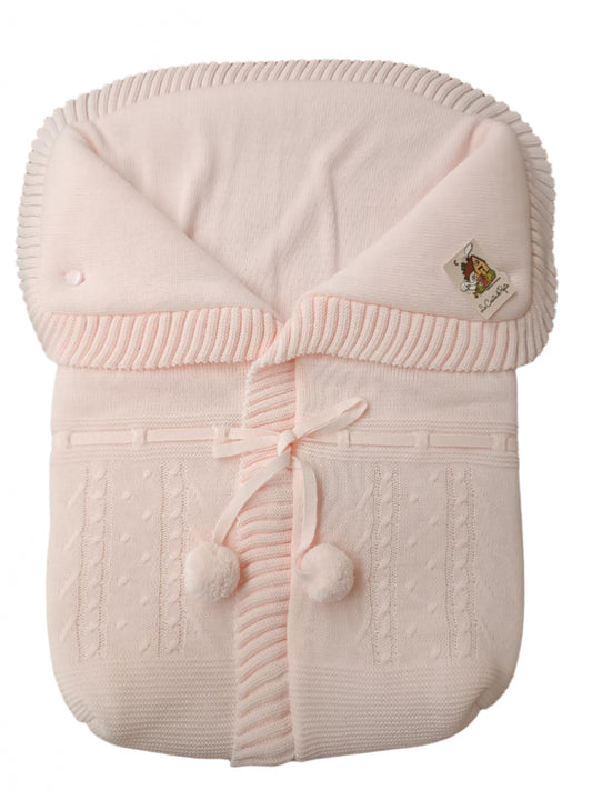 2985  Pink  Pompom Sleeping Bag