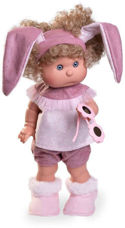 23309 IRIS Bunny Hair Band Sparkle Doll