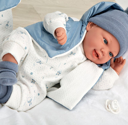 65377 Adi Blue Elegance Doll  (WEIGHTED DOLL)