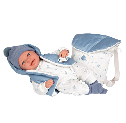 65377 Adi Blue Elegance Doll  (WEIGHTED DOLL)