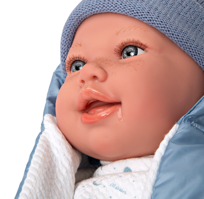 65377 Adi Blue Elegance Doll  (WEIGHTED DOLL)