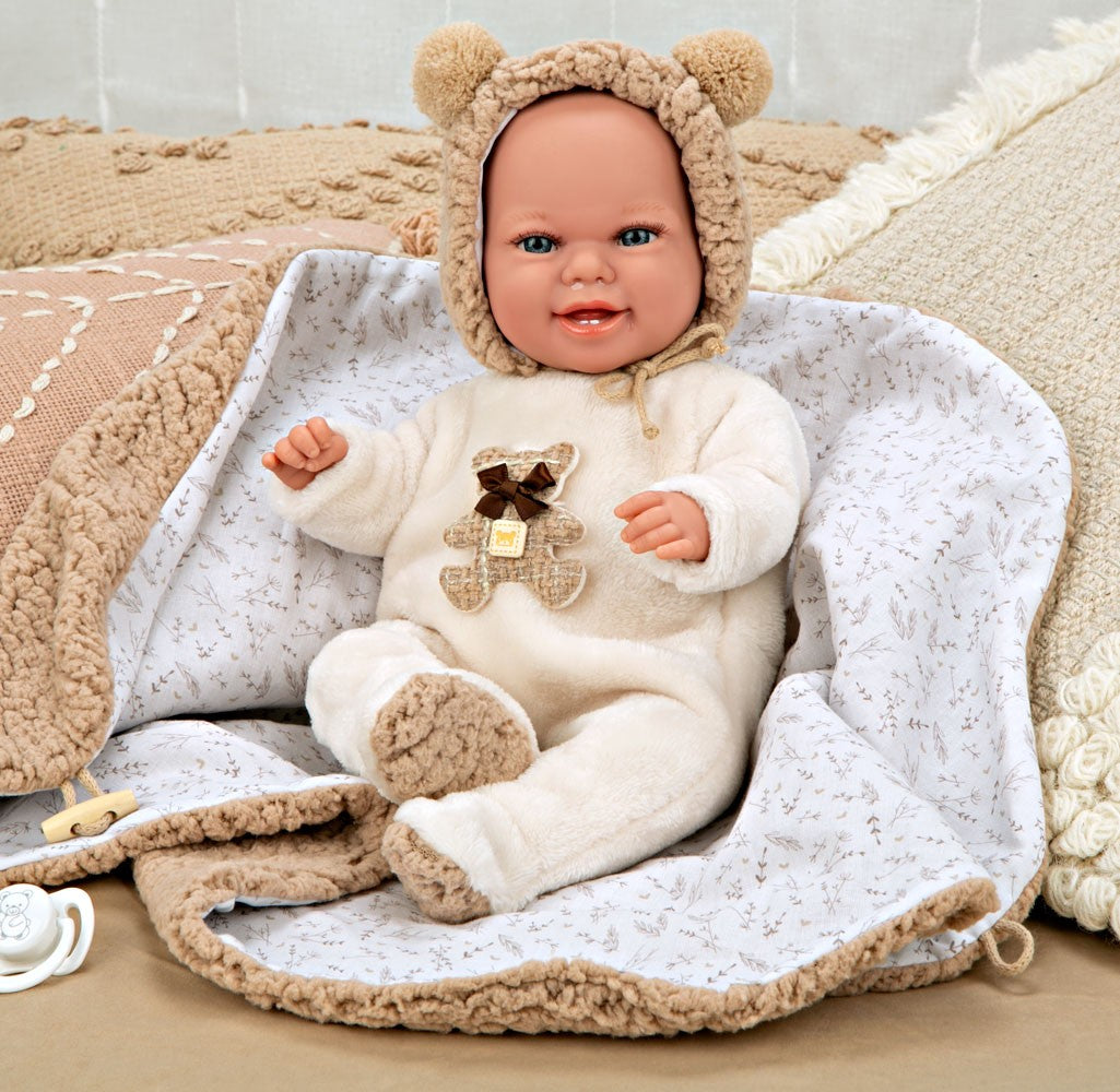 60828 Babyto Beige Elegance Doll (WEIGHTED DOLL)