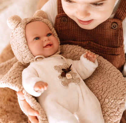 60828 Babyto Beige Elegance Doll (WEIGHTED DOLL)