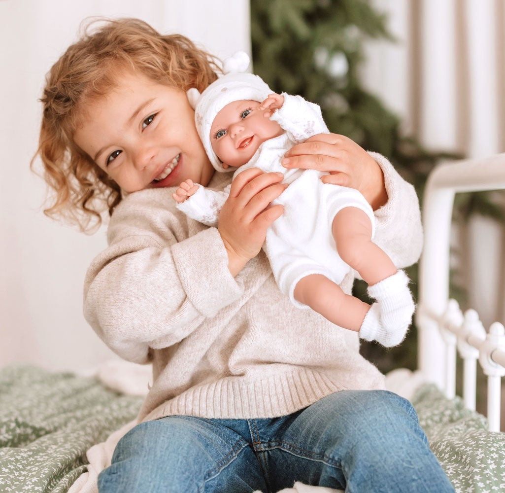 60829 Babyto Beige Elegance Doll (WEIGHTED DOLL)