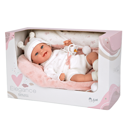 60829 Babyto Beige Elegance Doll (WEIGHTED DOLL)