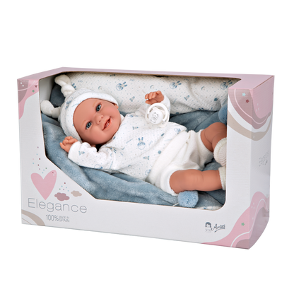 60830 Babyto Beige Elegance Doll (WEIGHTED DOLL)