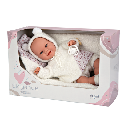 60831 Babyto Beige Elegance Doll (WEIGHTED DOLL)