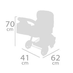 80580 Convertible 3x1 Pram Coco Collection