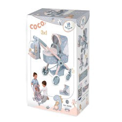 80580 Convertible 3x1 Pram Coco Collection