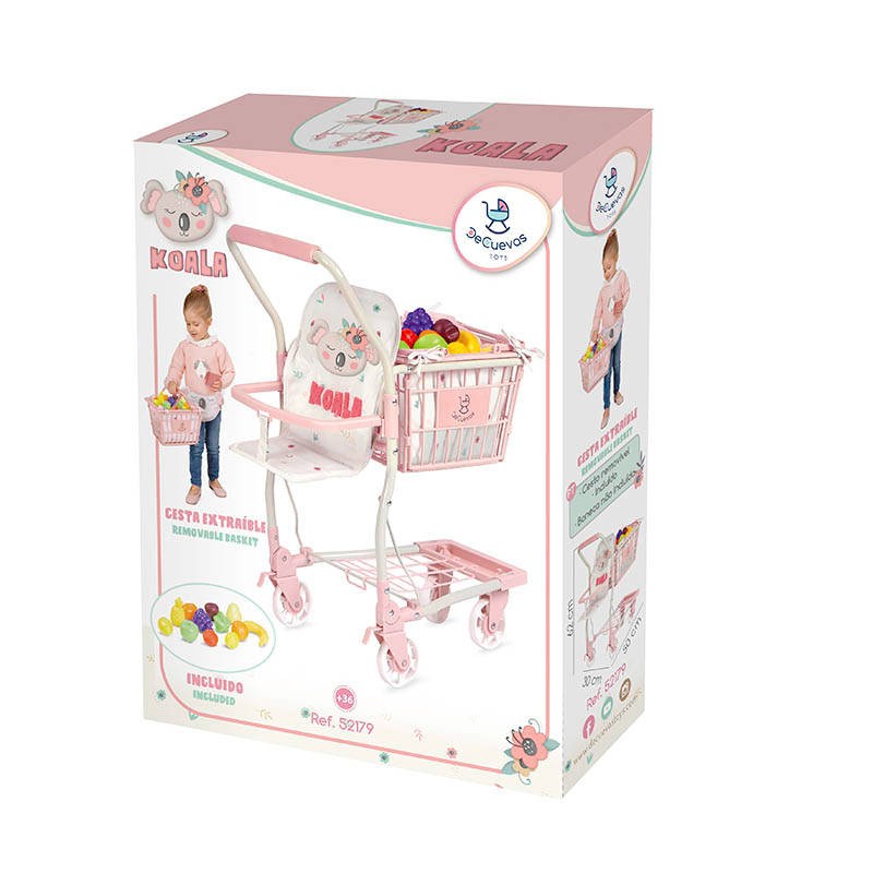 52179 Shopping Trolley Pram Koala Collection