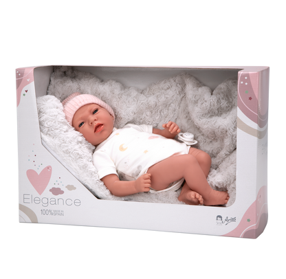 60823 Dafne Elegance Doll  (WEIGHTED DOLL)