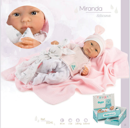 10241 Miranda Silicone Reborn Baby