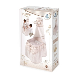 51078 Dolls Crib/Cradle with Canopy Verona Collection