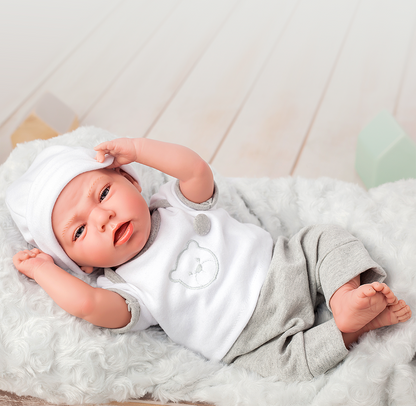 60593 DAFNE Grey Elegance Doll with Weight