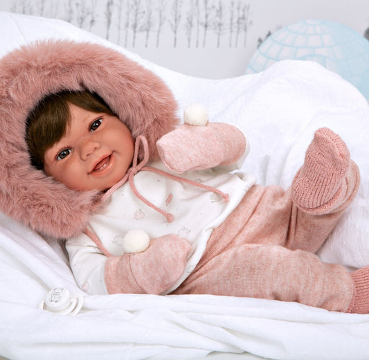 65378 Zoe Pink Elegance Doll  (WEIGHTED DOLL)