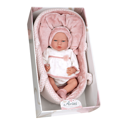 60812 Andie Pink Crying Elegance Doll